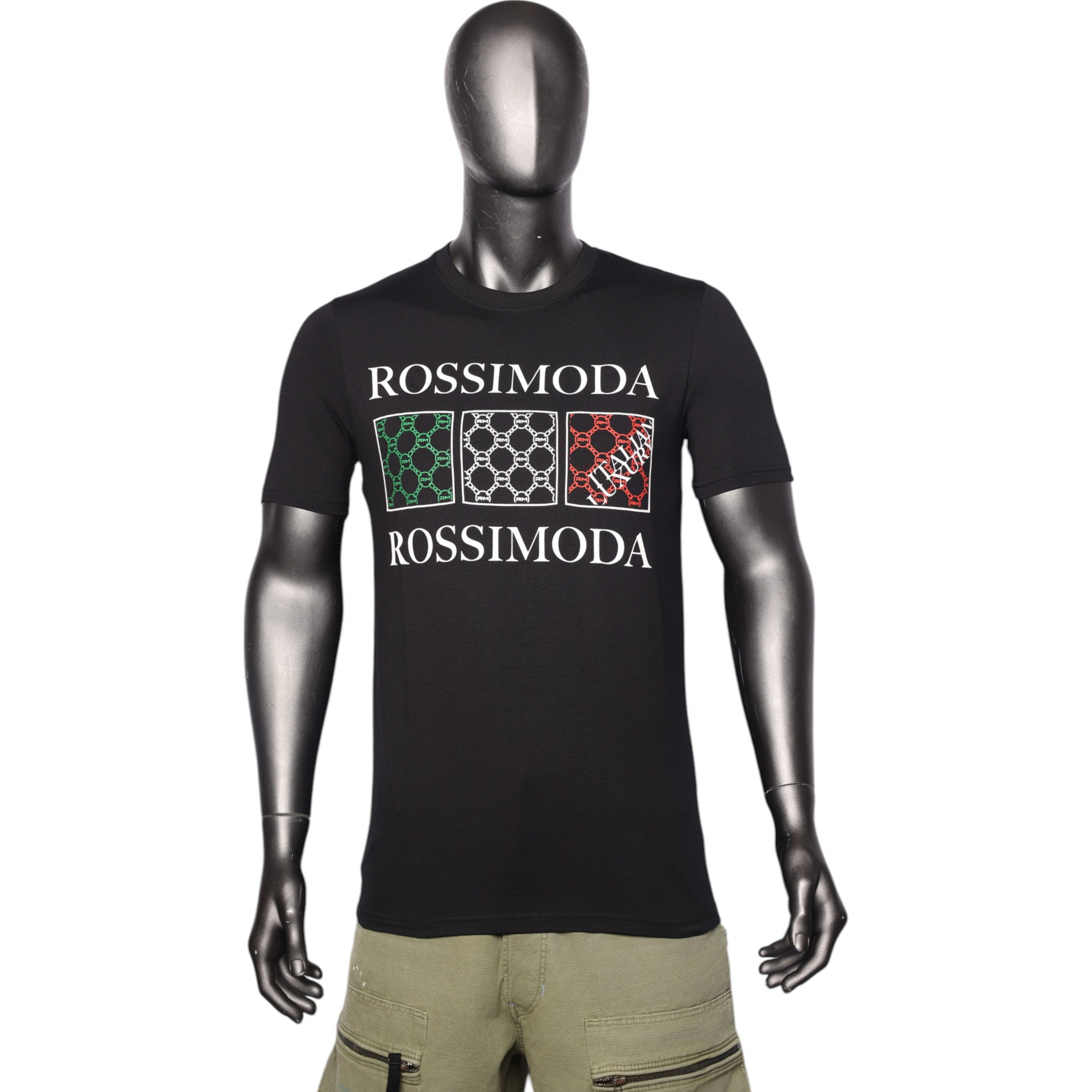 Rossimoda T-Shirt Milano Catena Black